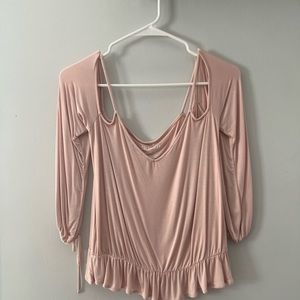 American eagle off the shoulder top